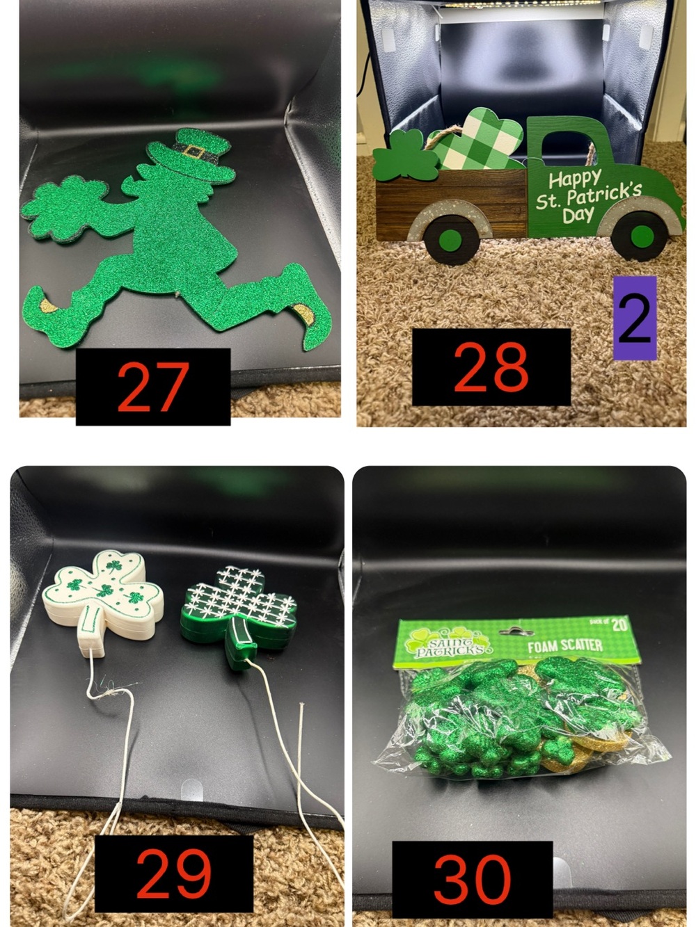St. Patrick's Day Wreath Signs / Decor